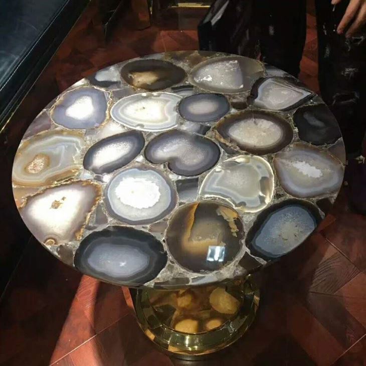 Round Agate Table Top (5)