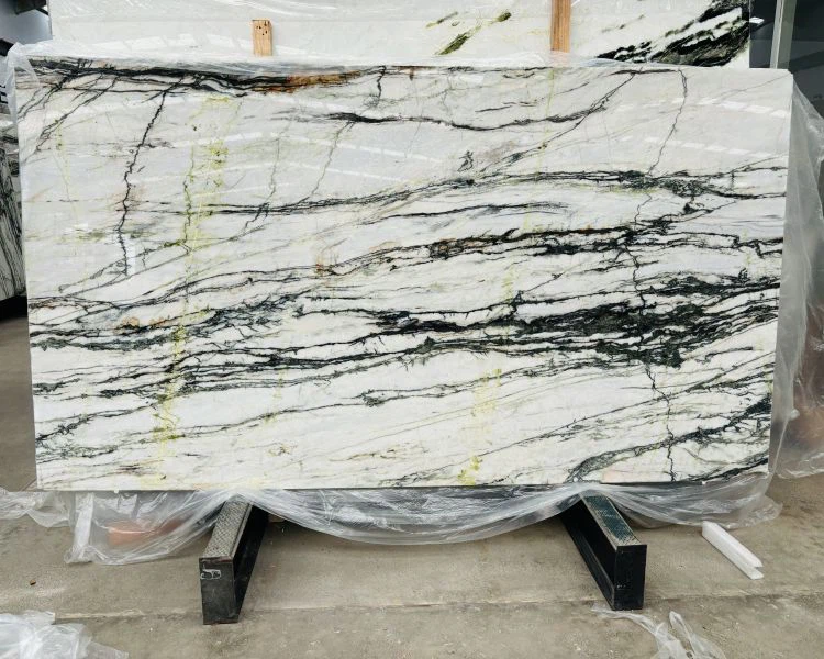 Clivia White Marble Calacatta Verde Marble Slabs Clivia White Marble Calacatta Verde Marble Slabs