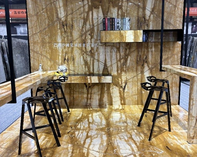 Giallo Siena Marble floor Giallo Siena Marble floor