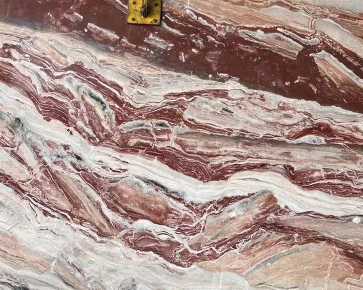 Monica red marble for wall